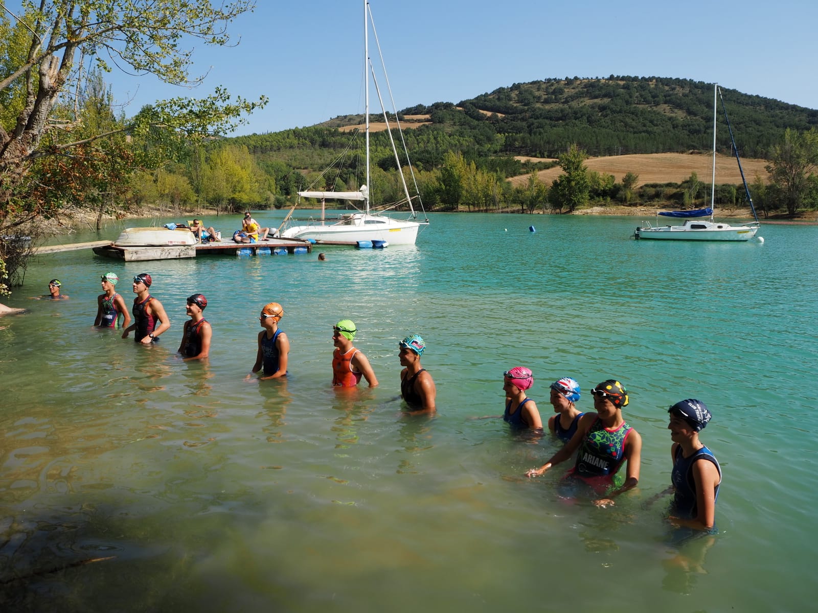 Jornada de entrenamiento preparatoria para el Campeonato de España de Triatlón Sprint